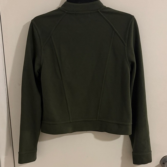 Banana Republic Women's Olive Bomber Jacket - Picture 4 of 7